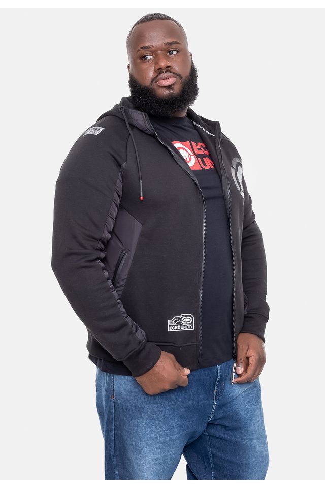 Moletom-Ecko-Plus-Size-Canguru-Aberto-Preta