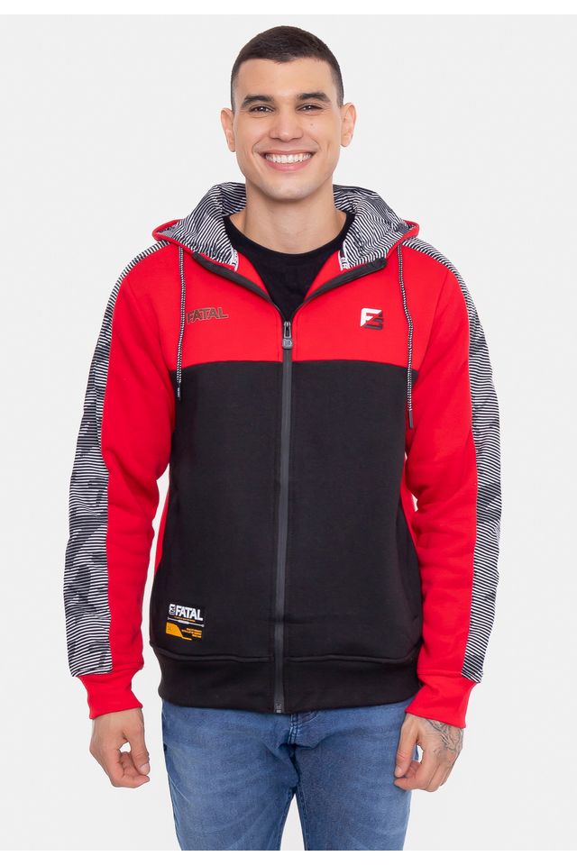 Moletom-Fatal-Canguru-Aberto-Vermelho