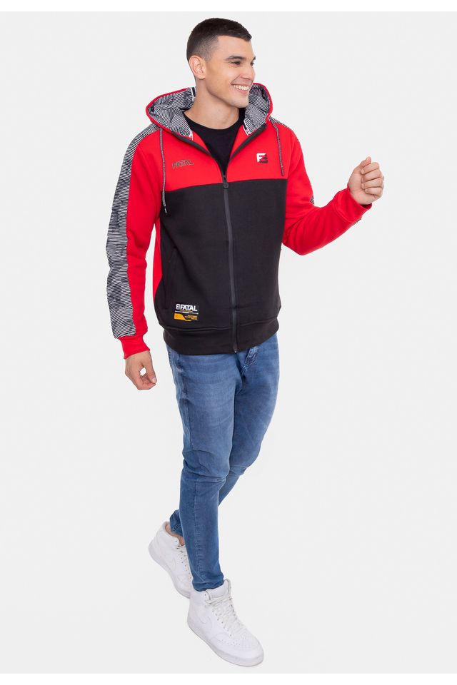 Moletom-Fatal-Canguru-Aberto-Vermelho