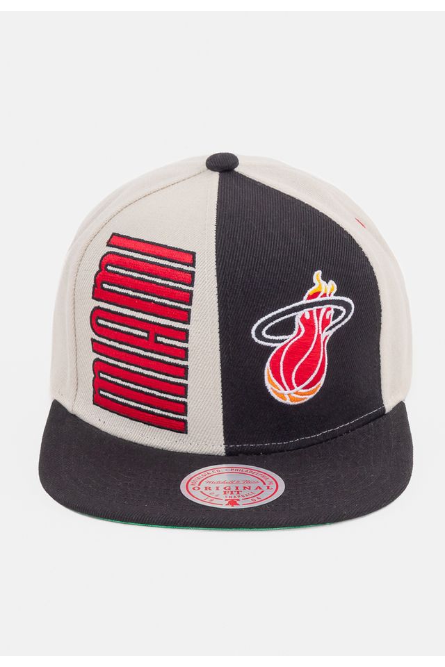 Bone-Mitchell---Ness-Aba-Reta-Miami-Heat-Off-White Bone-Mitchell---Ness-Aba-Reta-Miami-Heat-Off-White