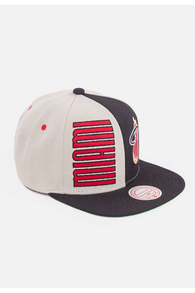 Bone-Mitchell---Ness-Aba-Reta-Miami-Heat-Off-White Bone-Mitchell---Ness-Aba-Reta-Miami-Heat-Off-White
