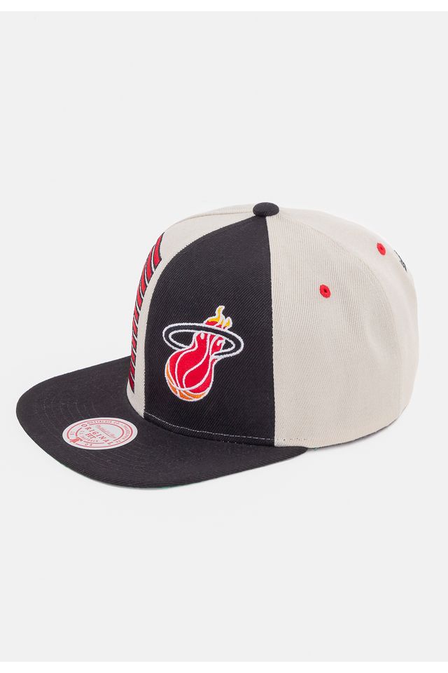 Bone-Mitchell---Ness-Aba-Reta-Miami-Heat-Off-White Bone-Mitchell---Ness-Aba-Reta-Miami-Heat-Off-White