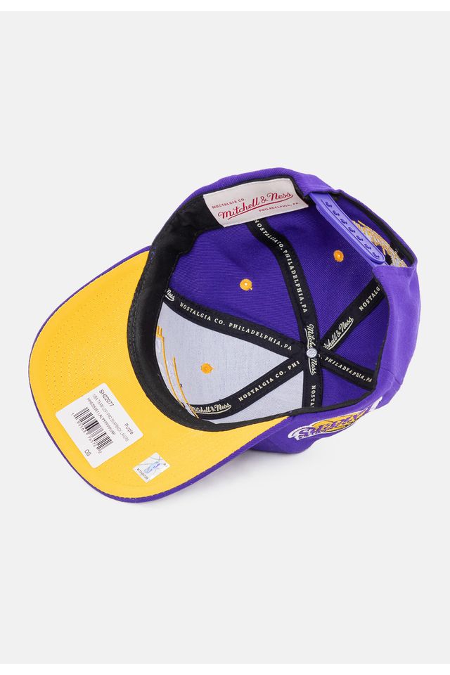 Bone-Mitchell---Ness-Aba-Reta-Los-Angeles-Lakers-Roxa