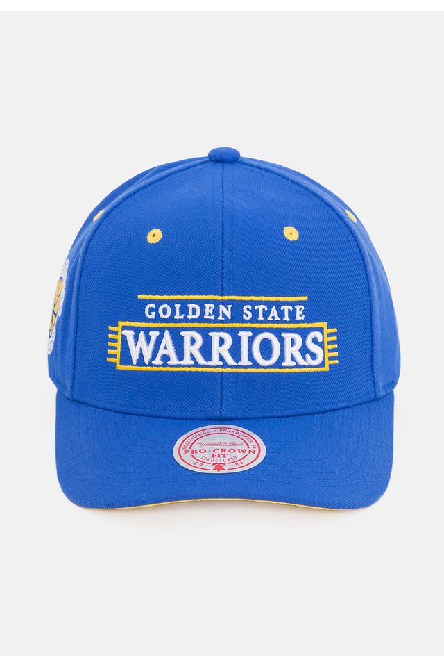 Bone-Mitchell---Ness-Aba-Curva-Golden-State-Warriors-Azul Bone-Mitchell---Ness-Aba-Curva-Golden-State-Warriors-Azul