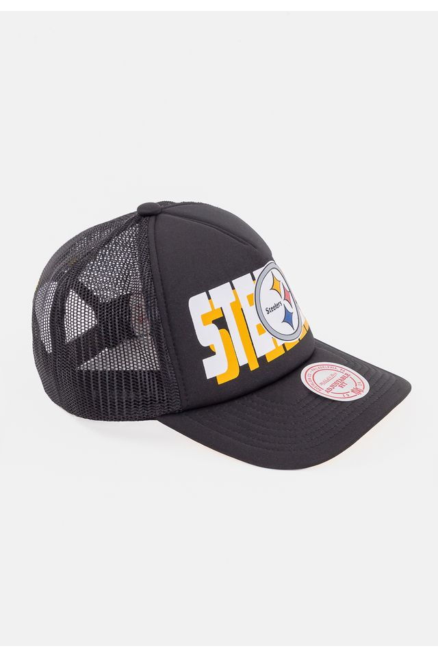 Bone-Mitchell---Ness-NFL-Aba-Curva-Steelers-Preta