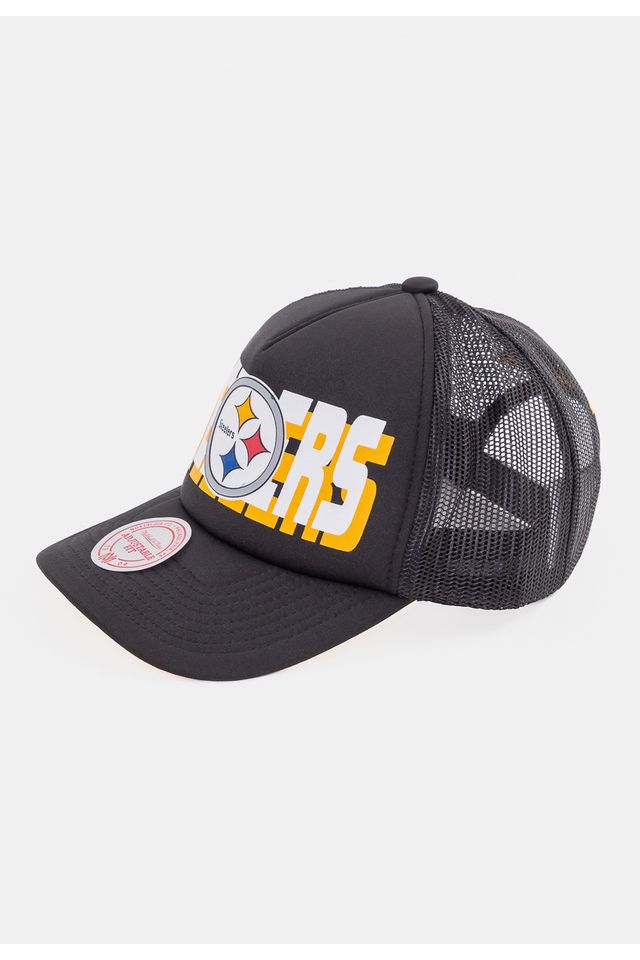 Bone-Mitchell---Ness-NFL-Aba-Curva-Steelers-Preta