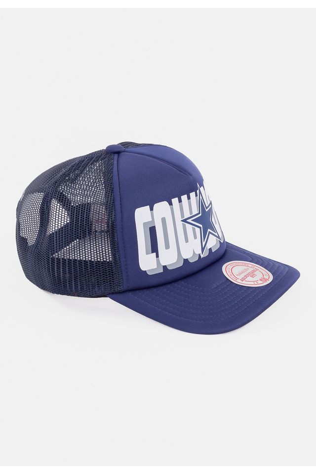 Bone-Mitchell---Ness-NFL-Aba-Curva-Cowboys-Azul-Marinho