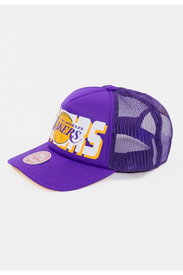 Bone-Mitchell---Ness-Aba-Reta-Los-Angeles-Lakers-Roxa