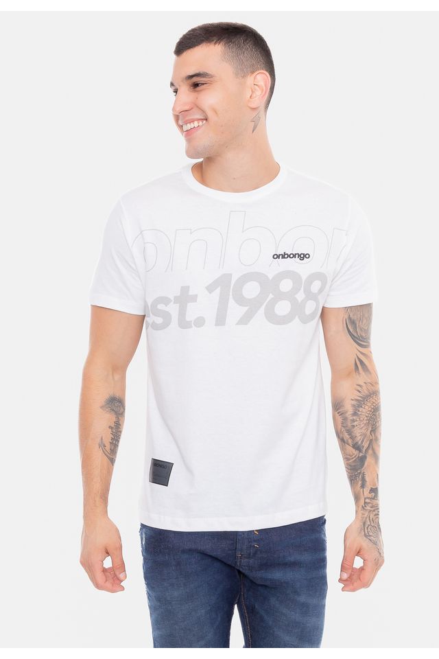 Camiseta-Onbongo-Estampada-Branca