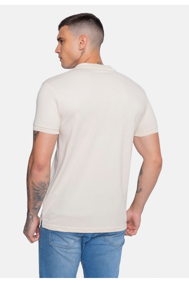 Camisa-Fatal-Polo-Piquet-Areia