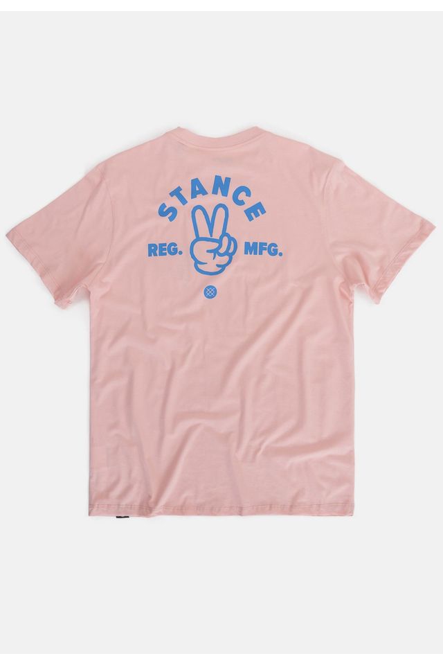 Camiseta-Stance-Estampa-Finger-Rosa