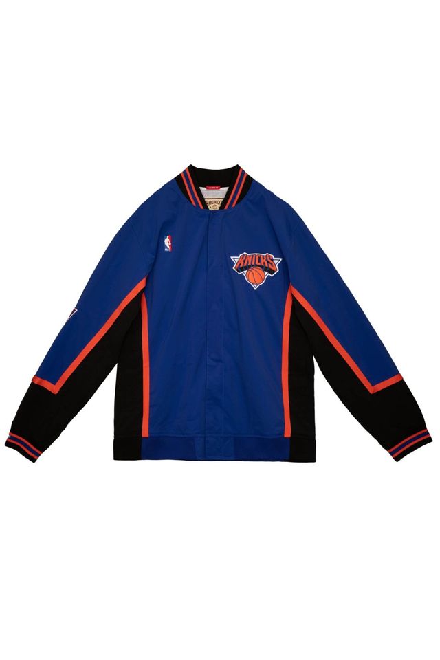 Jaqueta-Mitchell---Ness-NBA-Authentic-Warm-Up-Jacket-New-York-Knicks-1996-97-Azul-Royal Jaqueta-Mitchell---Ness-NBA-Authentic-Warm-Up-Jacket-New-York-Knicks-1996-97-Azul-Royal