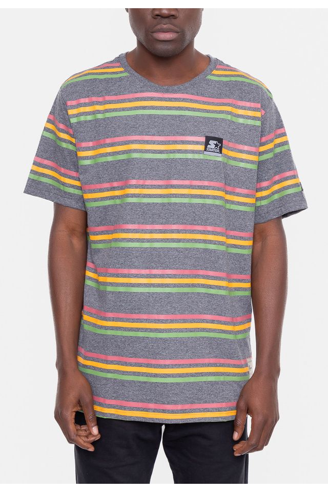 Camiseta-Starter-Especial-Listrada-Grafite-Mescla