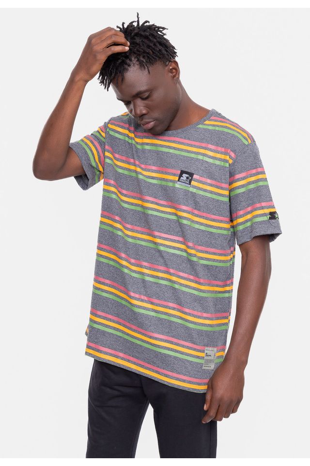 Camiseta-Starter-Especial-Listrada-Grafite-Mescla