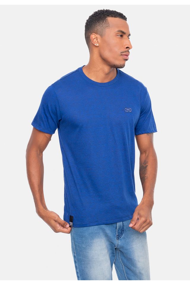 Camiseta-Ecko-Mini-Logo-Azul-Royal