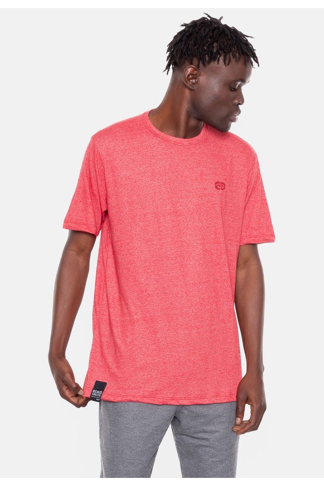 Camiseta-Ecko-Mini-Logo-Vermelha