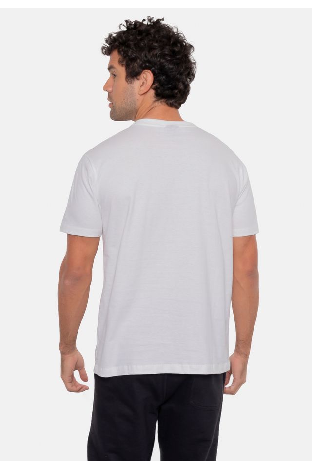 Camiseta-Ecko-Estampada-Branca