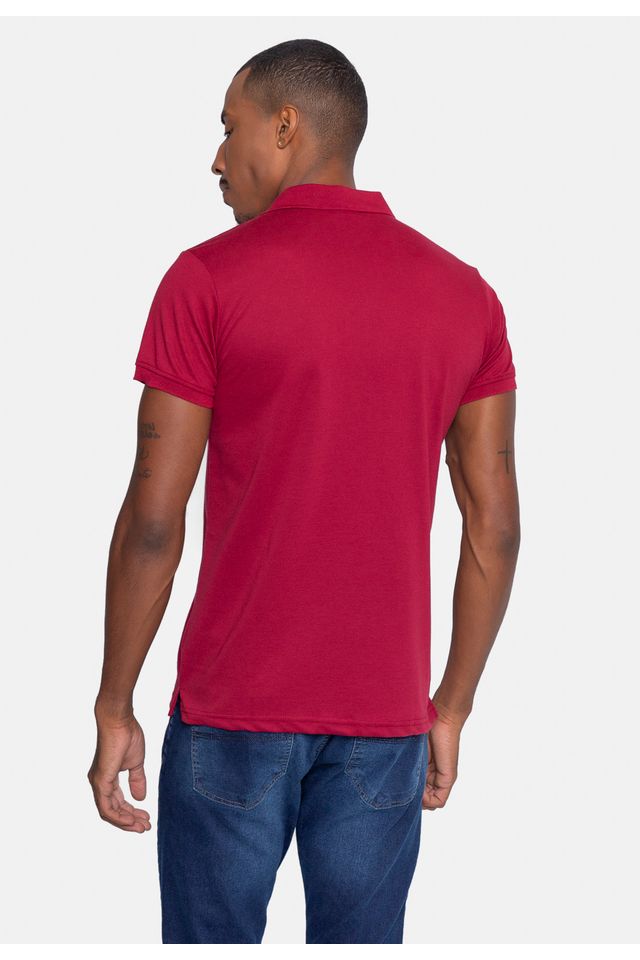 Camisa-Fatal-Polo-Piquet-Vinho
