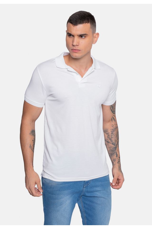 Camisa-Fatal-Polo-Piquet-Branca