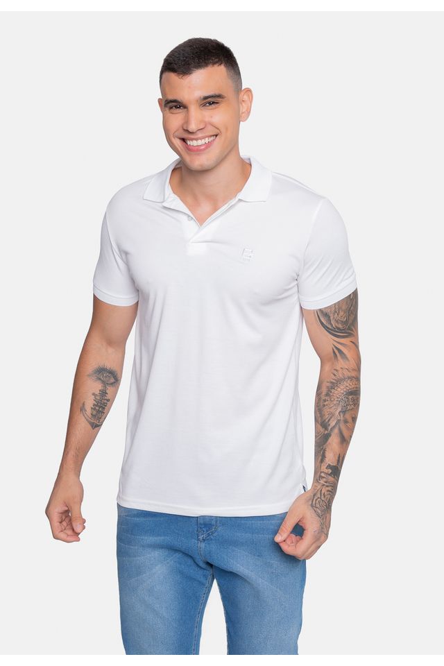 Camisa-Fatal-Polo-Piquet-Branca
