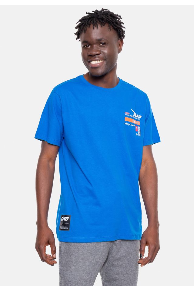 Camiseta-Onbongo-Estampada-Azul