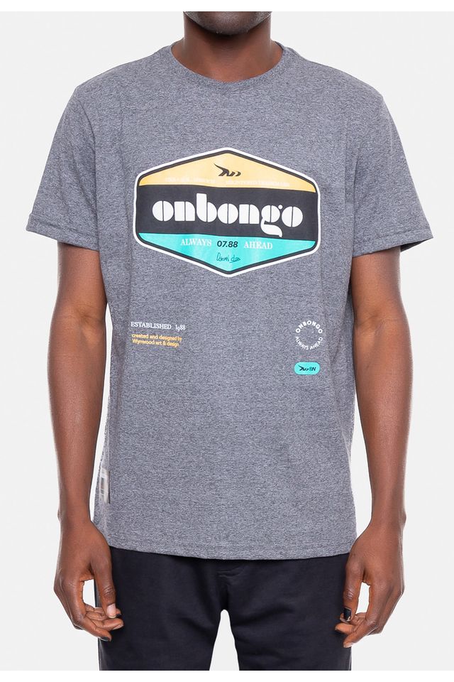 Camiseta-Onbongo-Estampada-Grafite-Mescla