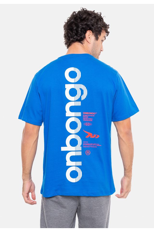 Camiseta-Onbongo-Estampada-Azul