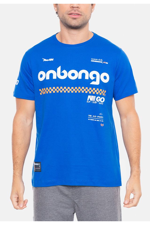 Camiseta-Onbongo-Estampada-Azul-Royal