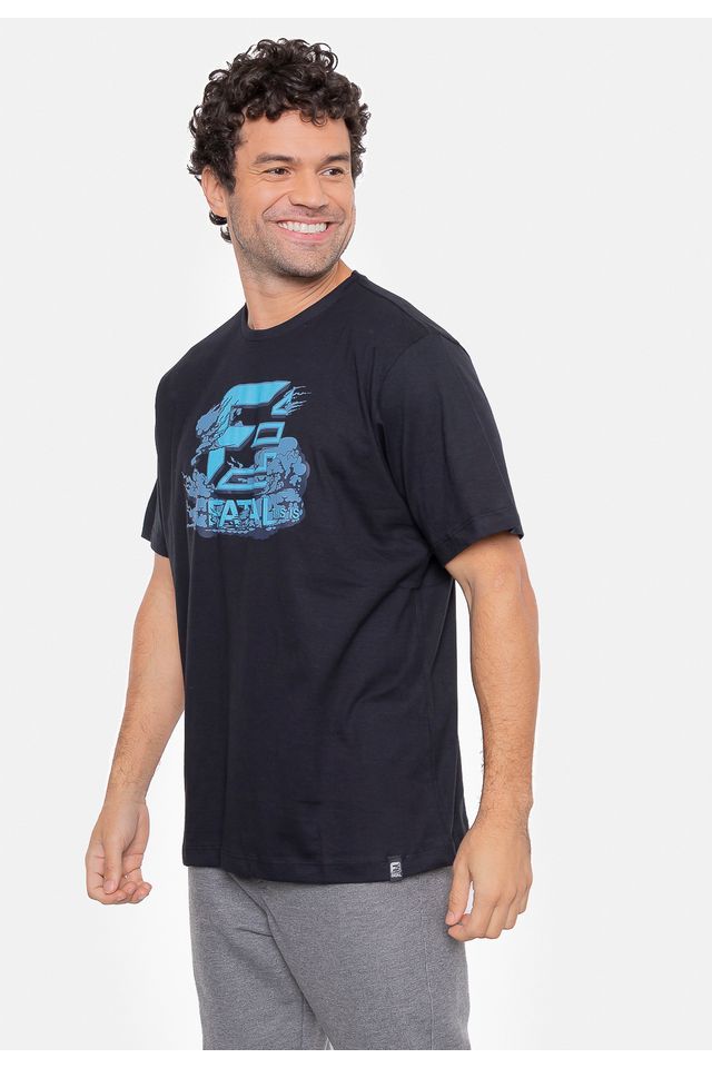 Camiseta-Fatal-Estampada-Preta