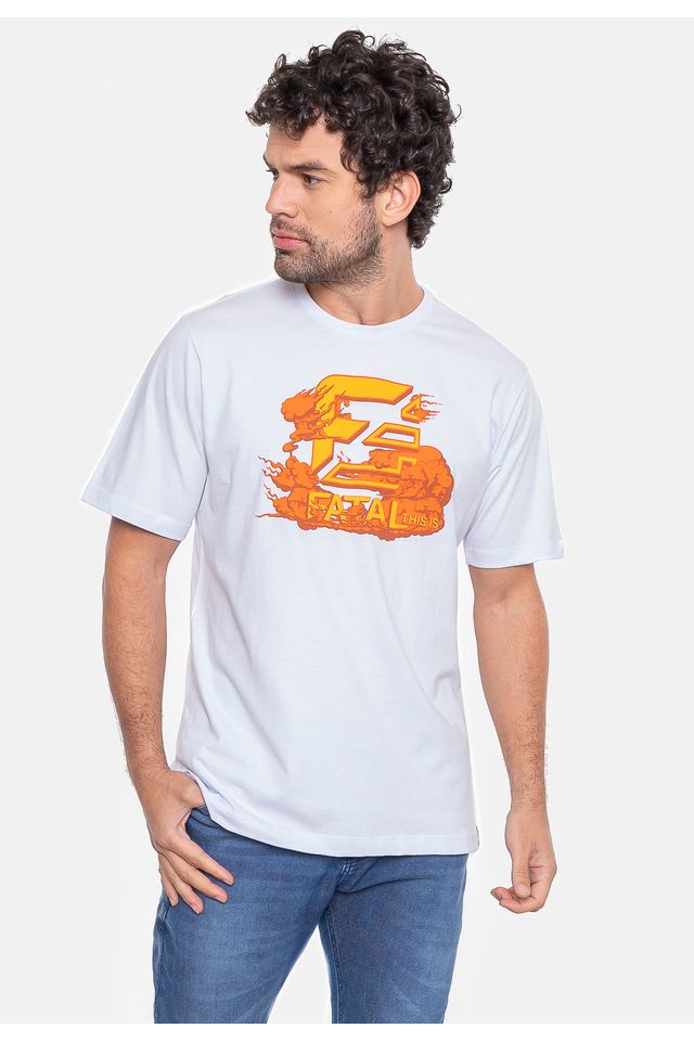 Camiseta-Fatal-Estampada-Branca