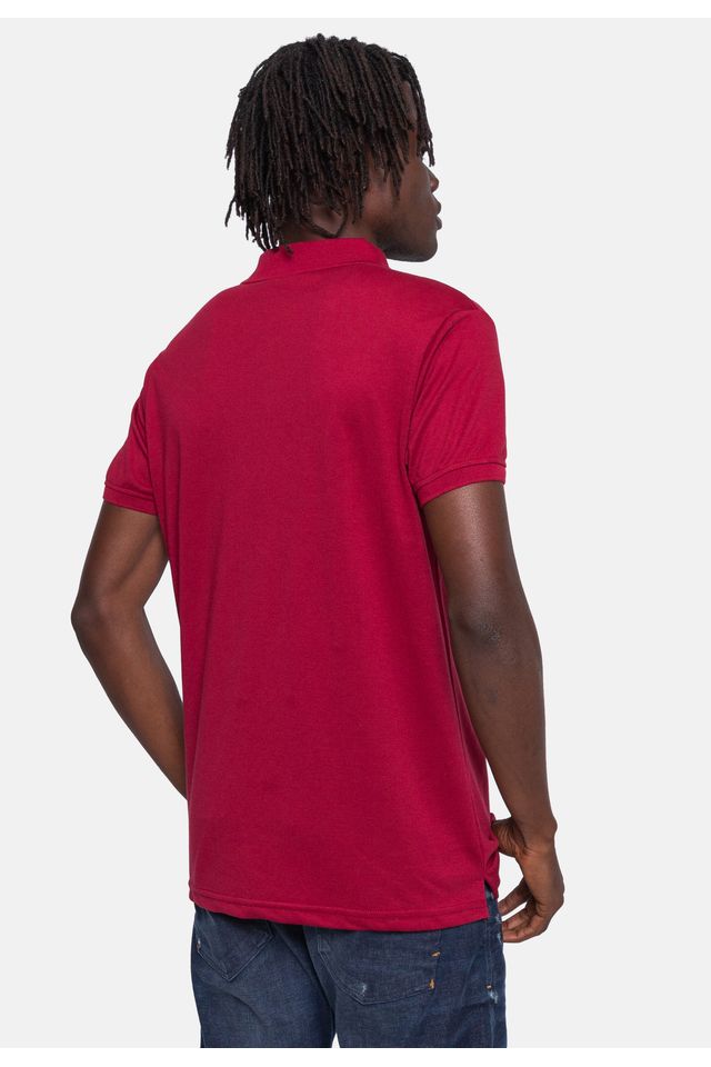 Camisa-Fatal-Polo-Piquet-Vinho