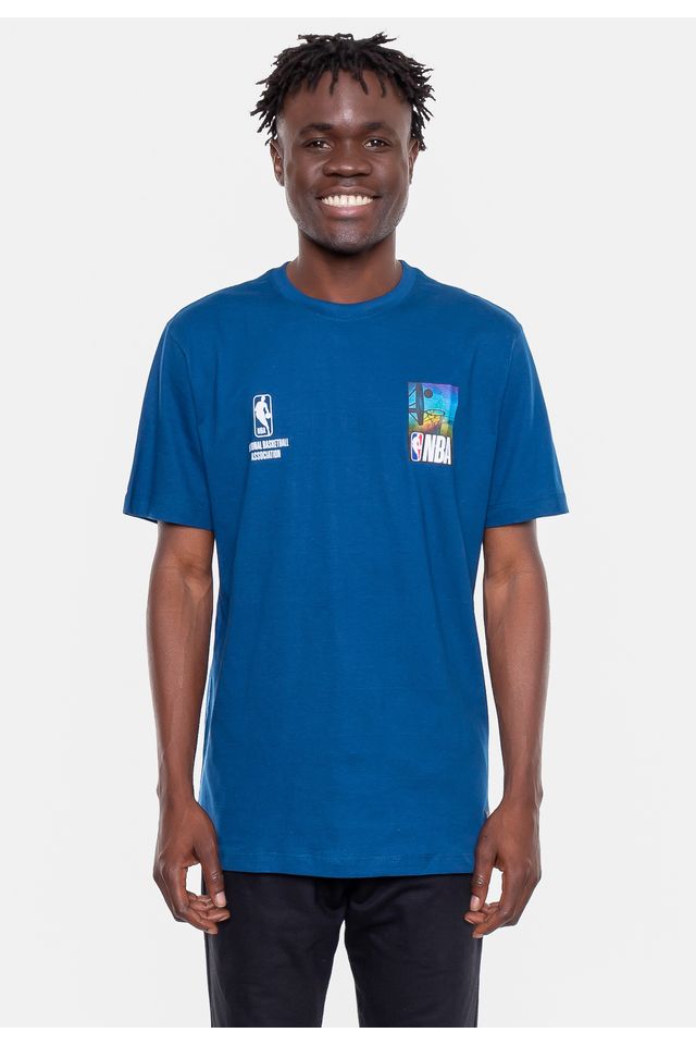 Camiseta-NBA-Photo-Azul-Indigo