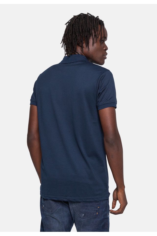 Camisa-Fatal-Polo-Piquet-Azul-Marinho