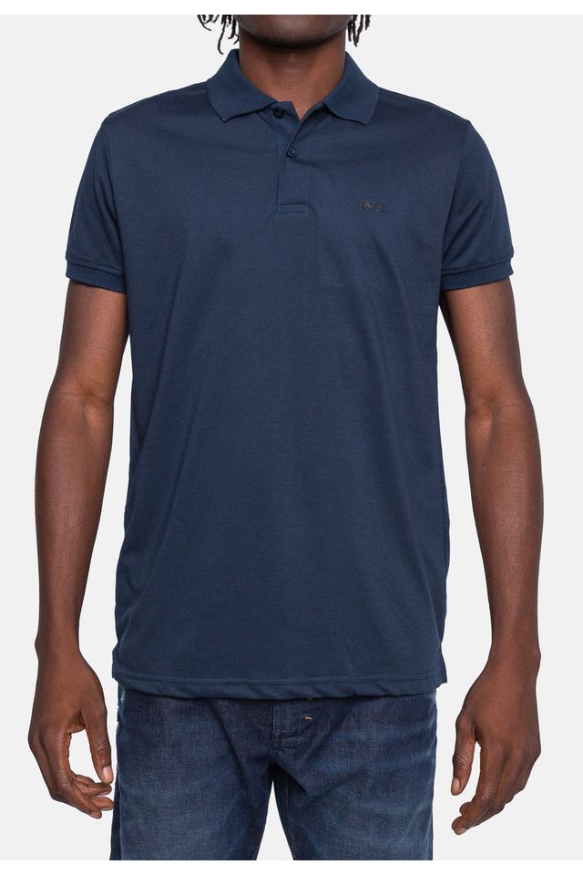 Camisa-Fatal-Polo-Piquet-Azul-Marinho