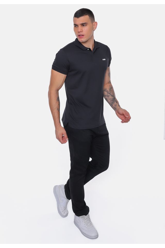 Camisa-Polo-HD-Sleeve-Preta