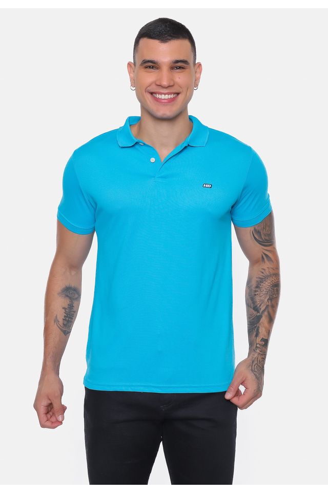 Camisa-Polo-HD-Sleeve-Azul
