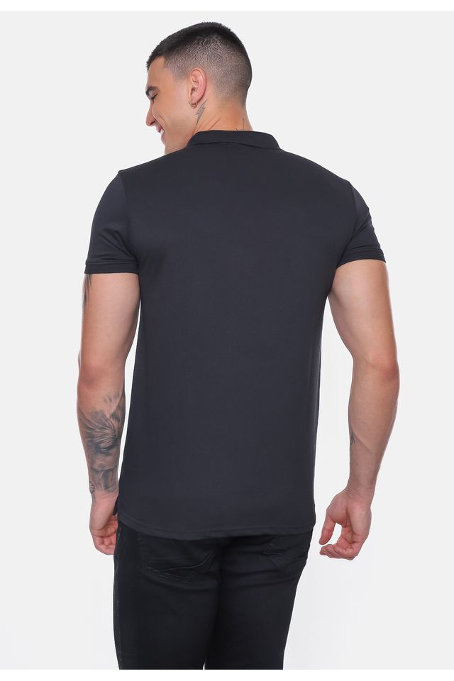 Camisa-Polo-HD-Sleeve-Preta