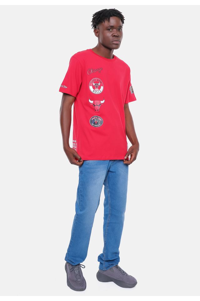 Camiseta-Mitchell---Ness-Chicago-Bulls-City-Vermelha-Carmim