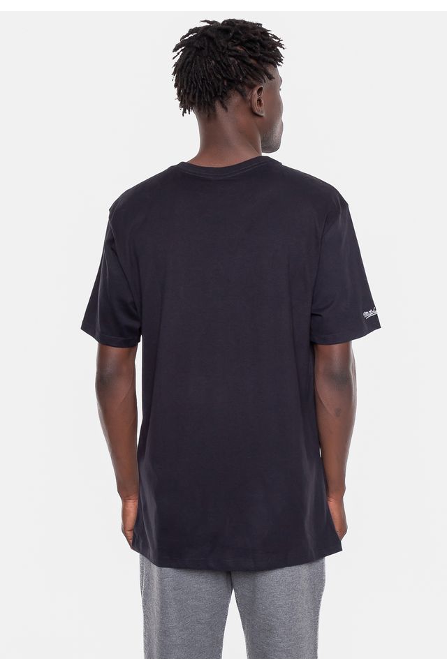 Camiseta-Mitchell---Ness-Estampada-Preta