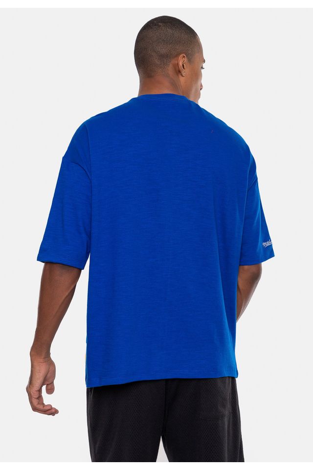 Camiseta-Mitchell---Ness-Oversized-Golden-State-Warriors-Flame-Logo-Royal