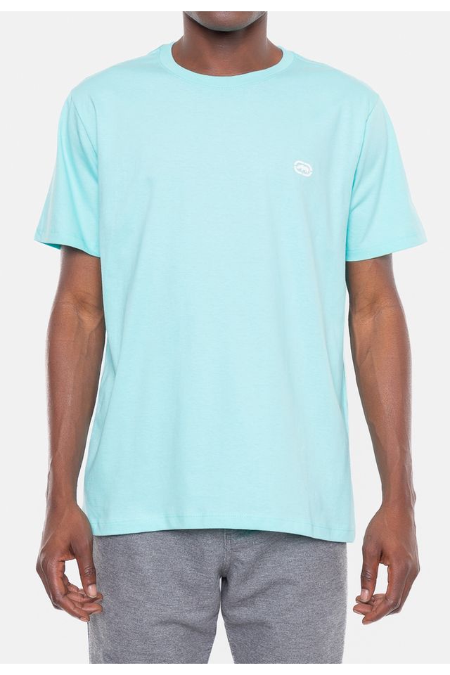 Camiseta-Ecko-Estampada-Verde