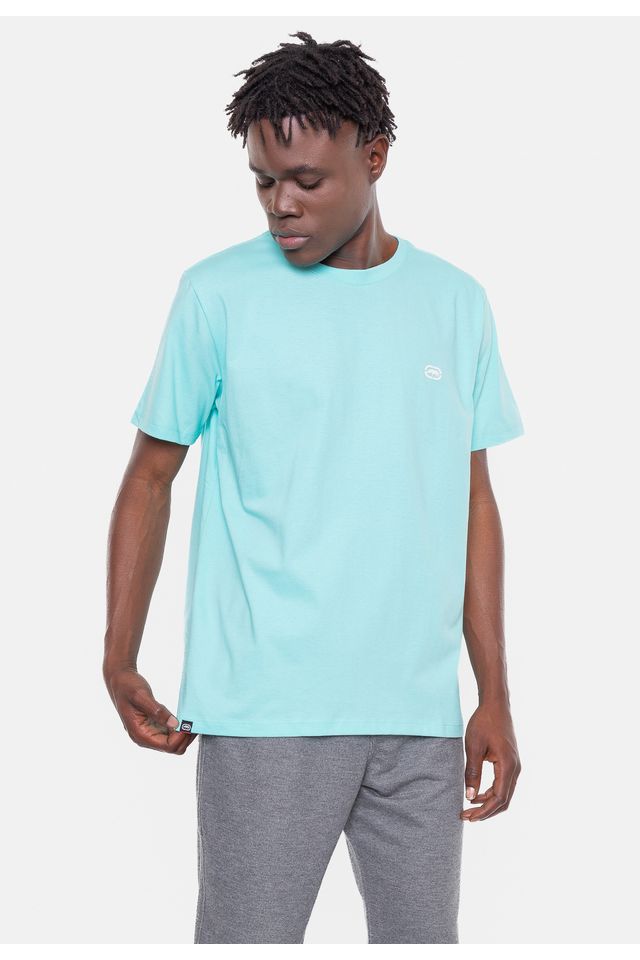 Camiseta-Ecko-Estampada-Verde