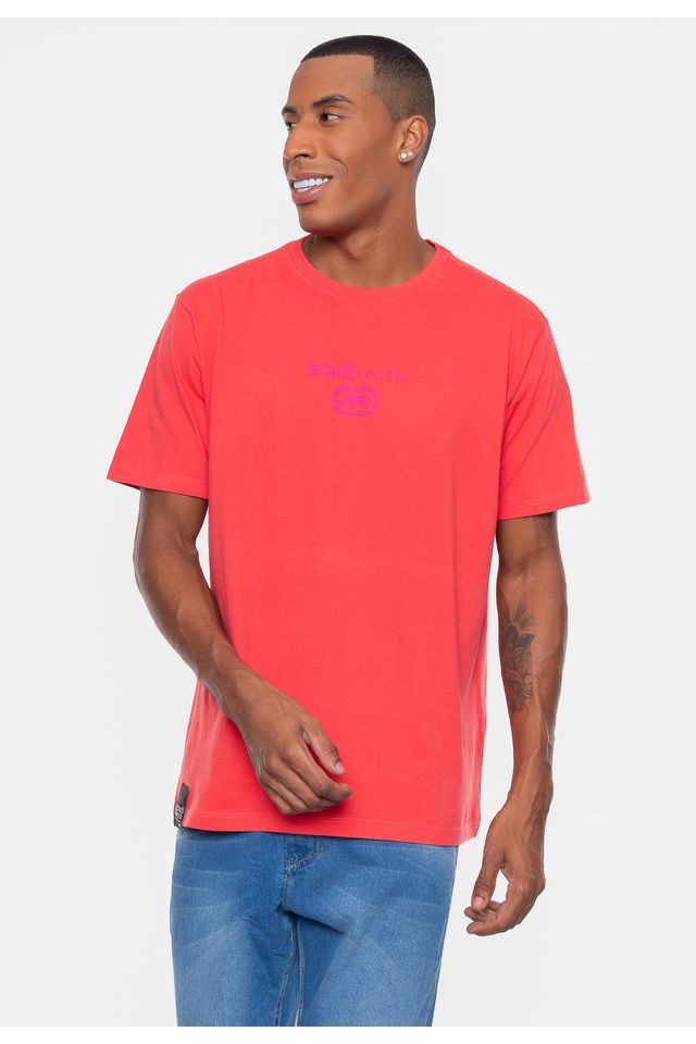 Camiseta-Ecko-Estampada-Coral Camiseta-Ecko-Estampada-Coral