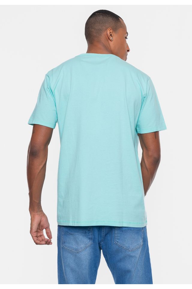 Camiseta-Ecko-Estampada-Verde