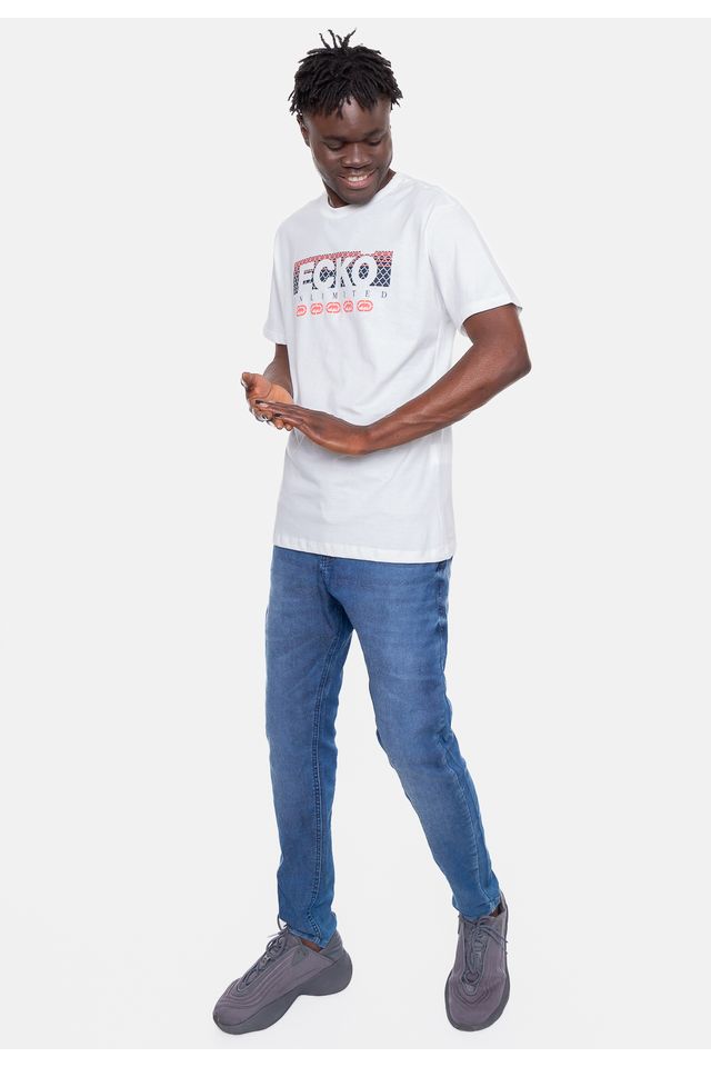 Camiseta-Ecko-Estampada-Branca-Off