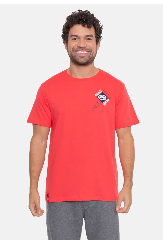 Camiseta-Ecko-Estampada-Coral