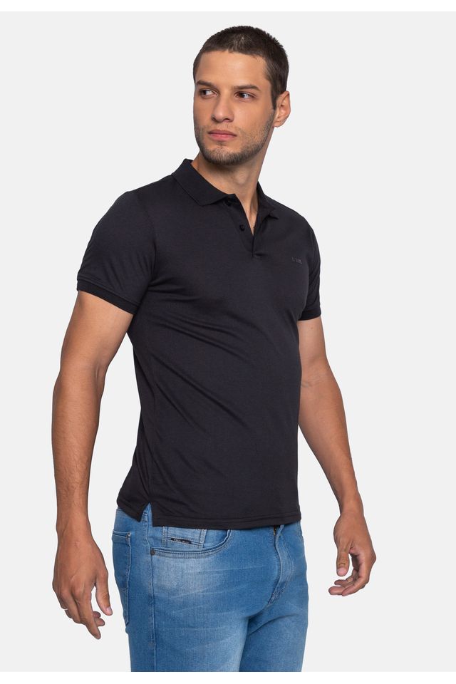 Camisa-Fatal-Polo-Piquet-Preta