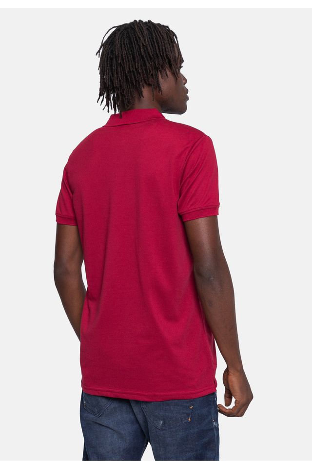 Camisa-Fatal-Polo-Piquet-Vinho