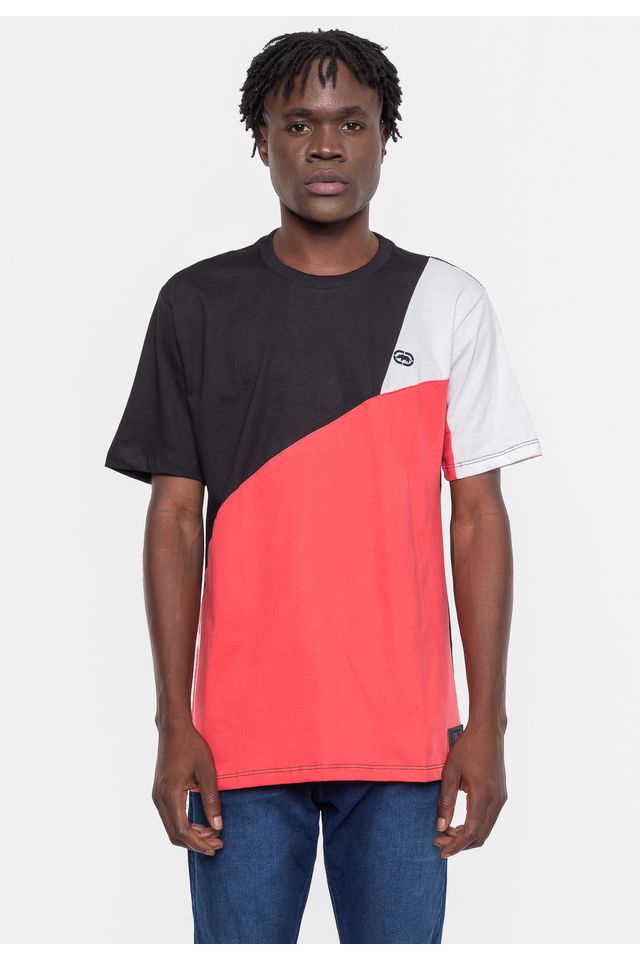 Camiseta-Ecko-Especial-Preta-e-Vermelha Camiseta-Ecko-Especial-Preta-e-Vermelha
