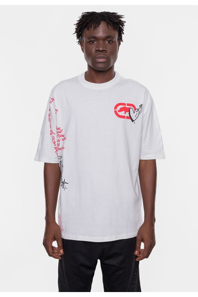 Camiseta-Ecko-Oversized-Especial-30-Anos-Branca-Off